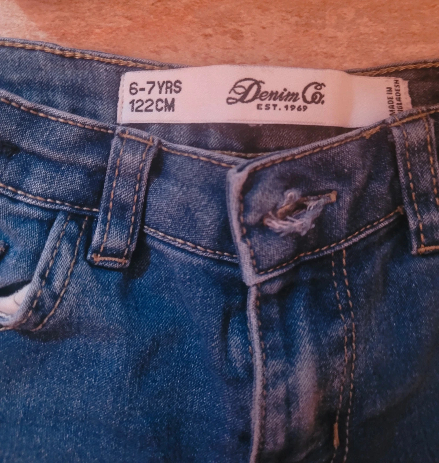 Lote de dos pantalones Lote Pantalones Primark y Denim Co. talla 6-7 años (122 cm). – Primark – taille 6 ans / 116 cm 2