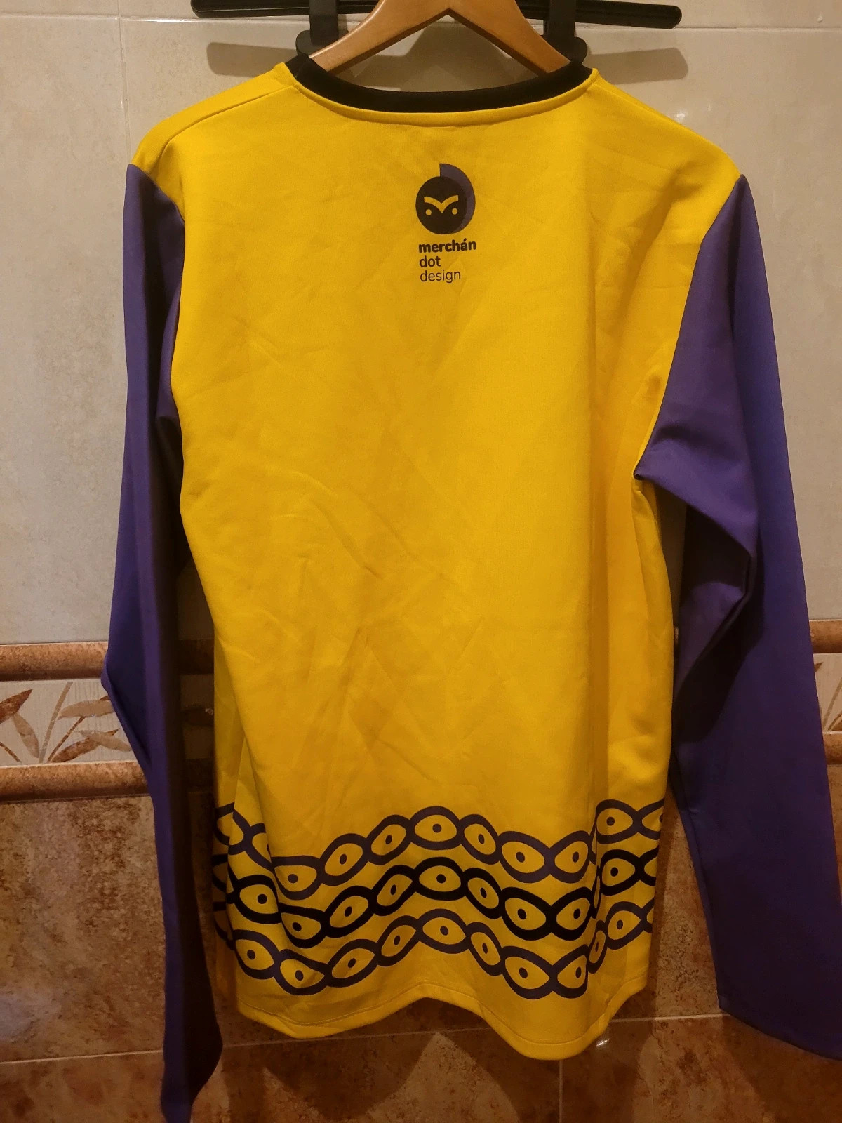 Camiseta única y original del Club Fútbol Playa Málaga City gañafote talla L – Ganafote – taille L 2