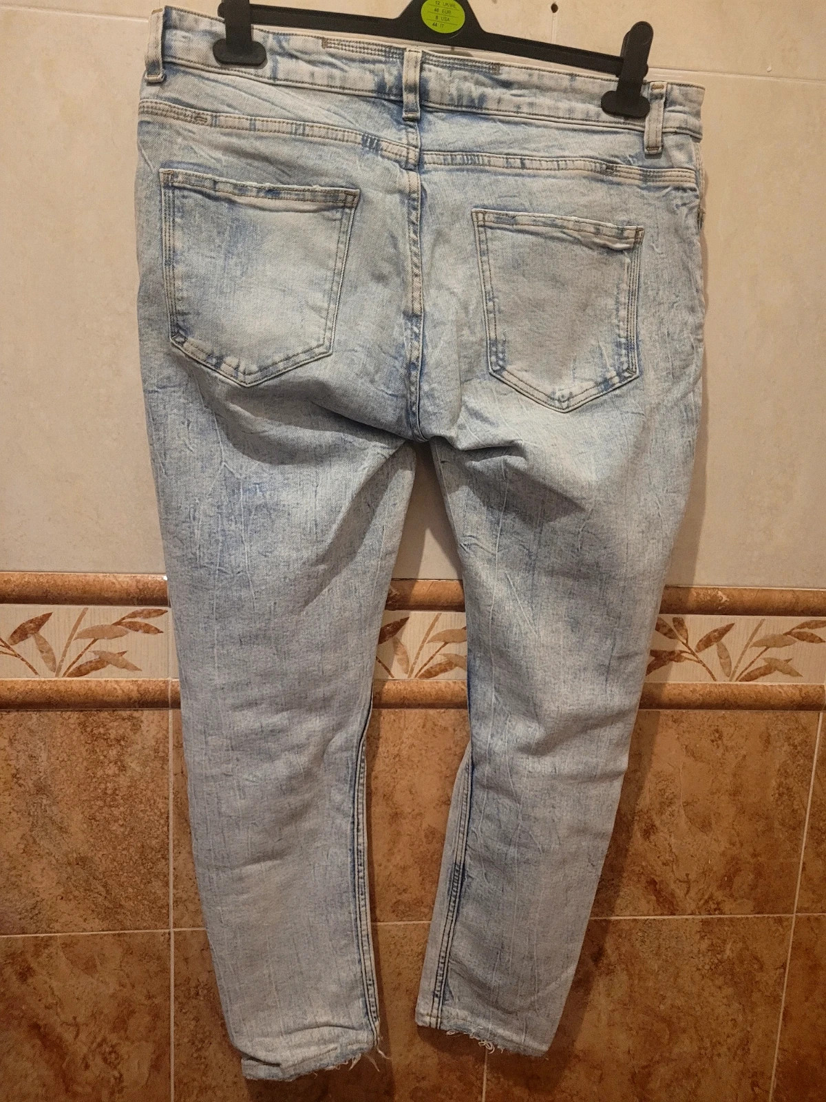 Vaqueros Zara Hombre - Talla 44 - Slim Fit con Rotos – Zara – taille W34 | FR 44 2