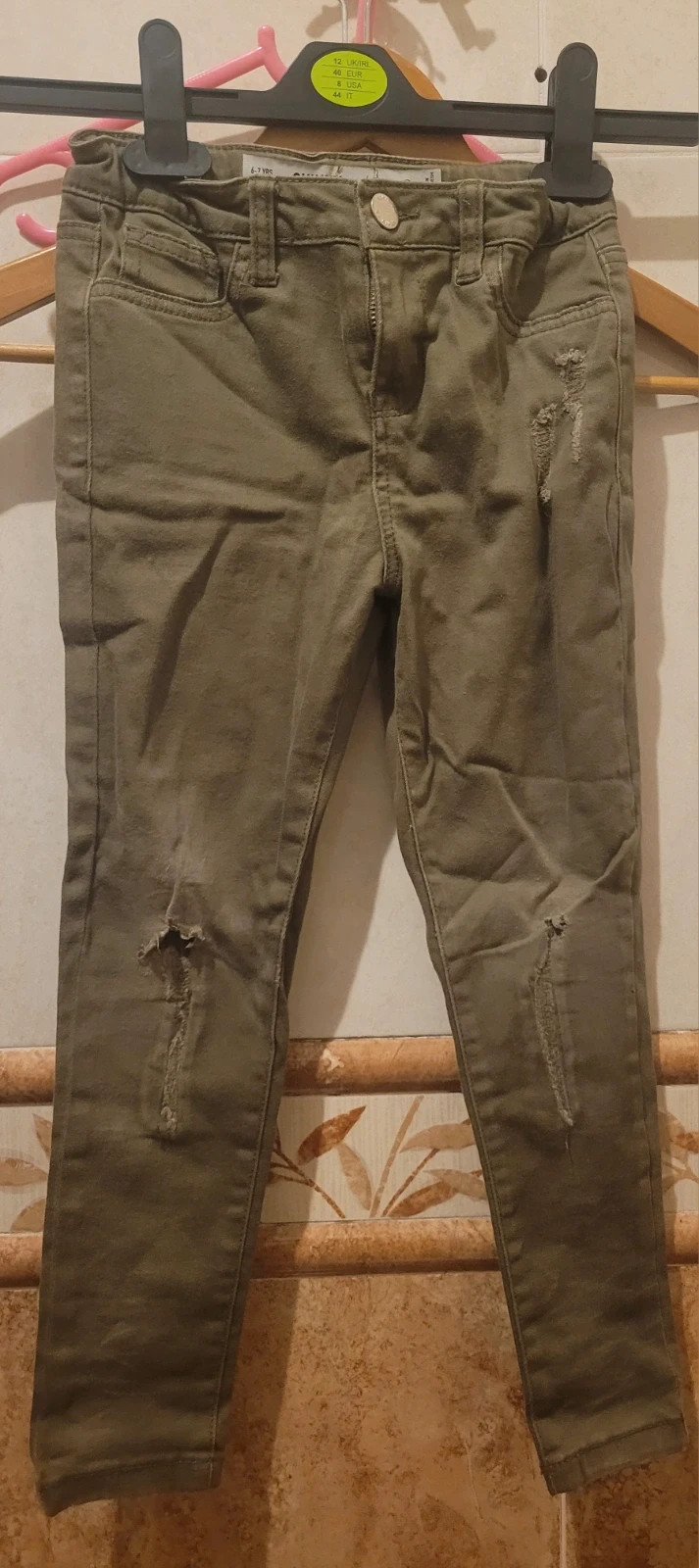 Pack 2 Pantalones Skinny Denim Co. (6-7 años / 122cm)