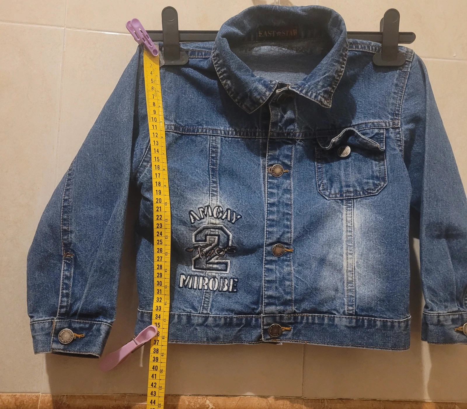 Chaqueta vaquera infantil "East Star" - Talla 5-6 años – east star – taille 5 ans / 110 cm