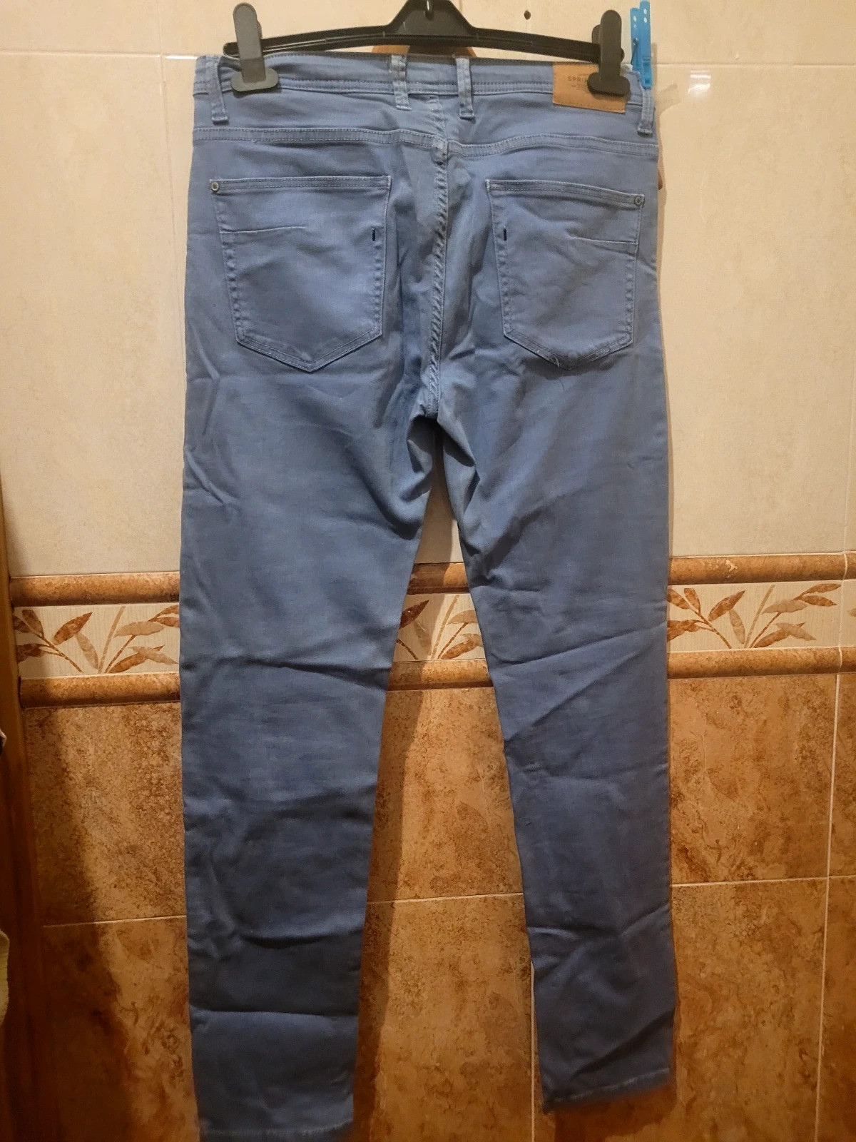 Pantalón Springfield Slim Fit - Azul Grisáceo - Talla 42 (W32) – Springfield – taille M 2