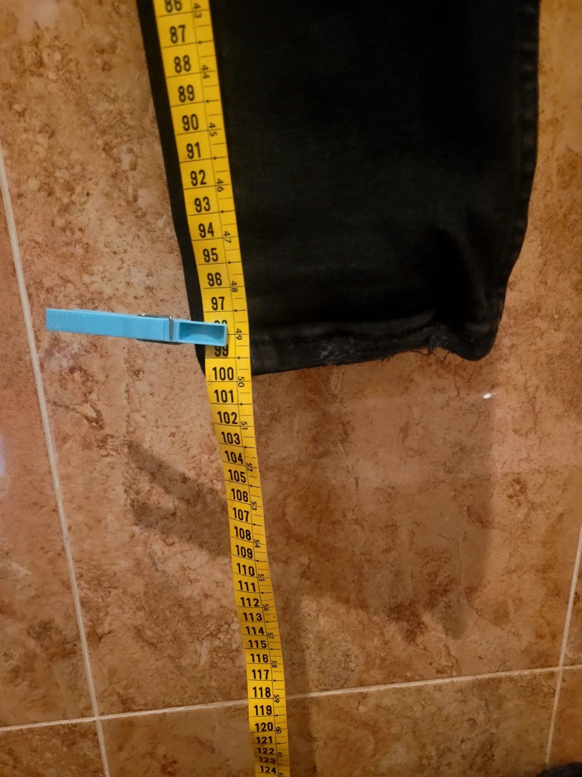 Pantalón vaquero Bershka negros Slim Talla L 44 – Bershka – taille L 5