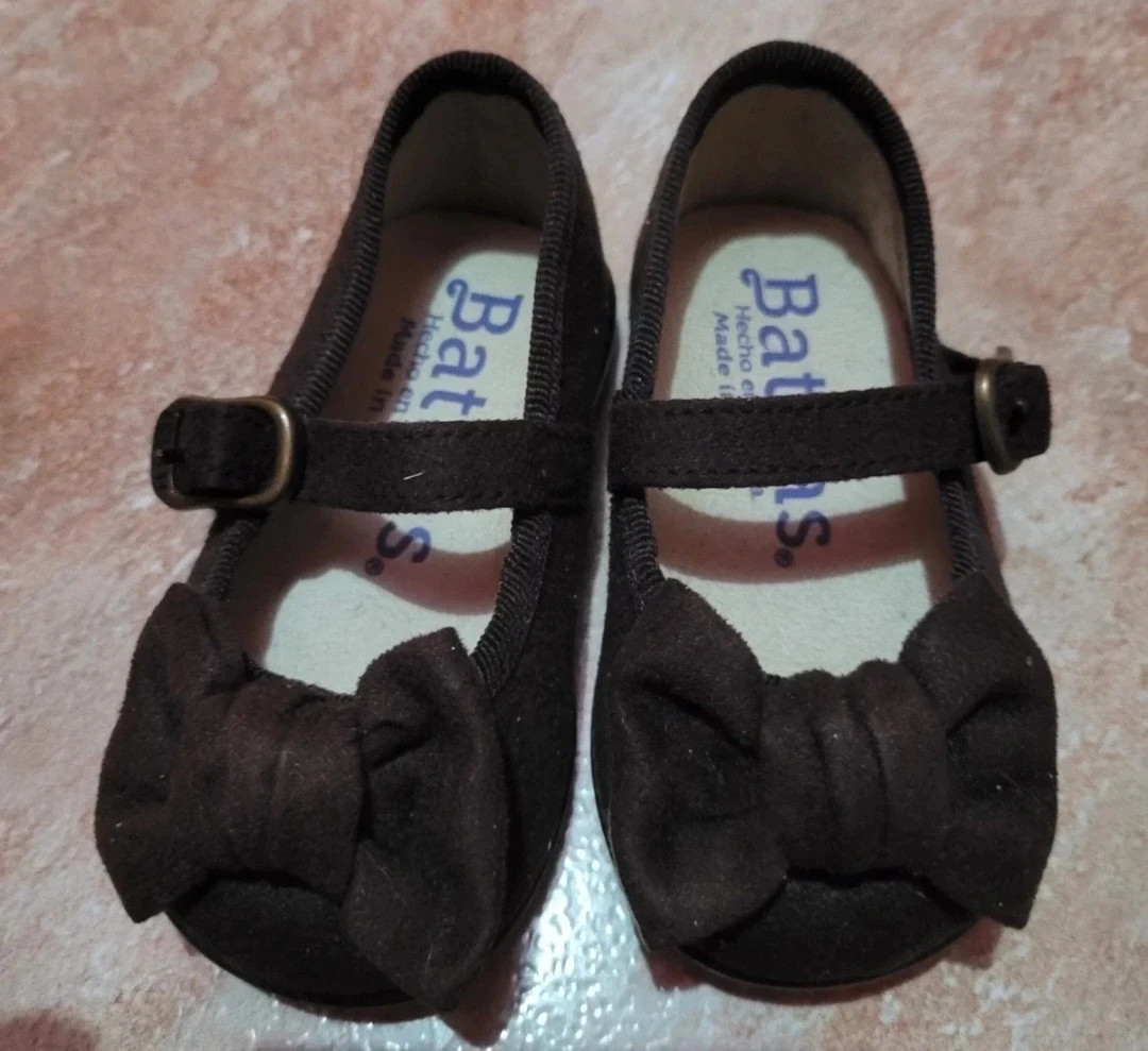 Manoletinas bebé con lazo y hebilla – Batilas – taille 18