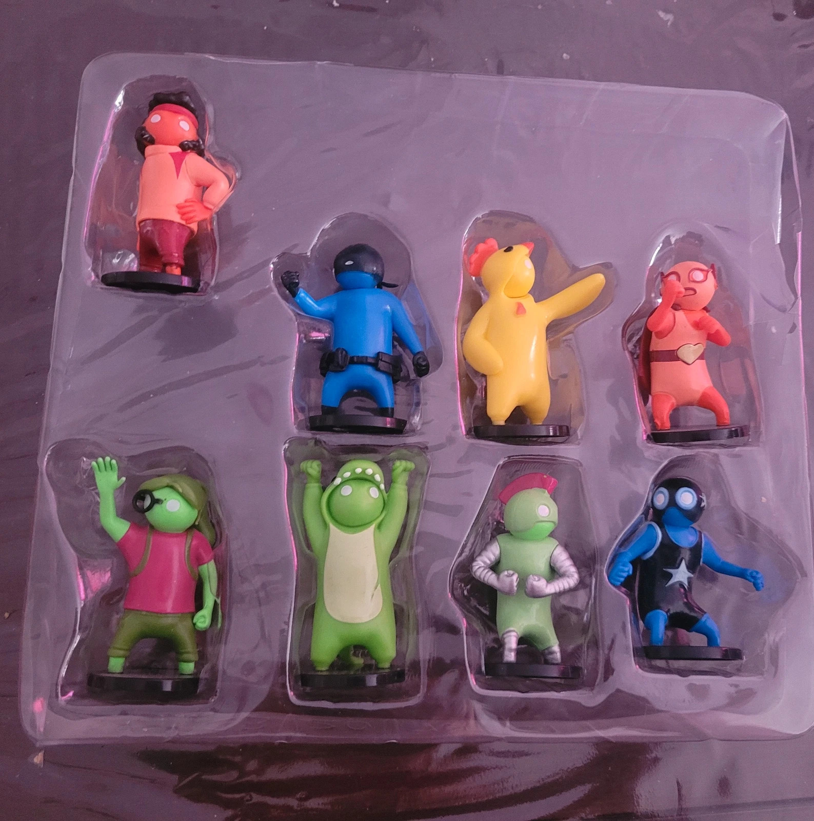 Pack 8 figuras Gang Beasts – Bizak – taille Taille unique 2