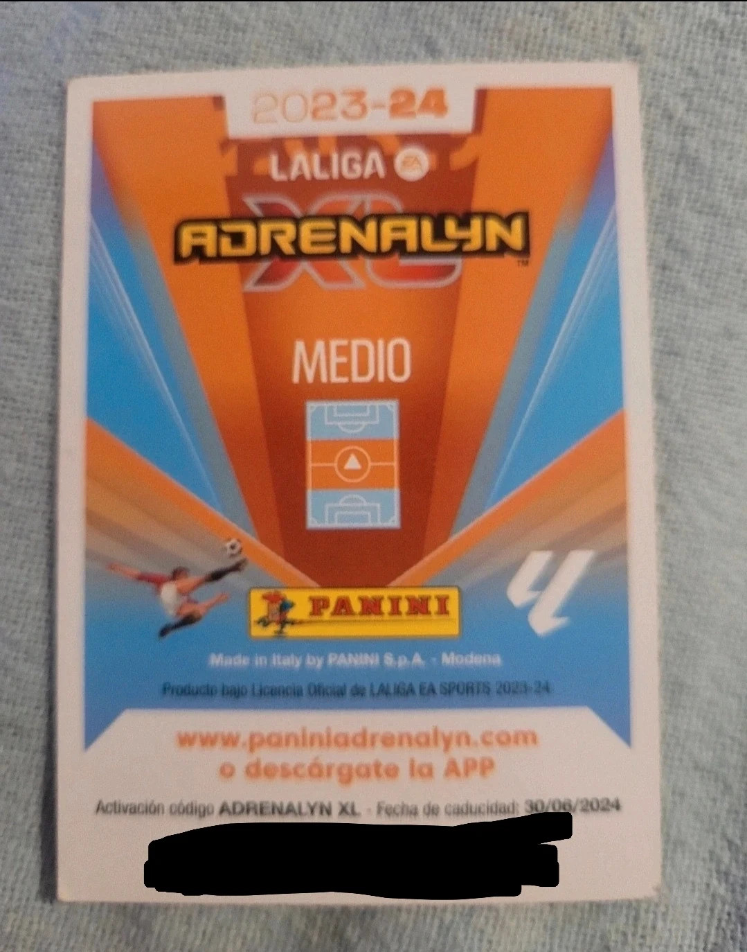Carta Panini Adrenalyn XL 2023-24 - Pablo Barrios (Influencers) – Adrenalyn 2