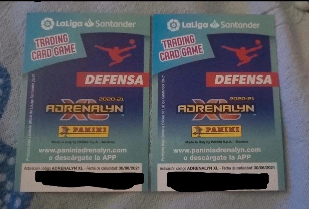 Sergio Ramos Balón de Oro 467 - Adrenalyn XL 2020-21 Panini (Pack x2) – Adrenalyn 2