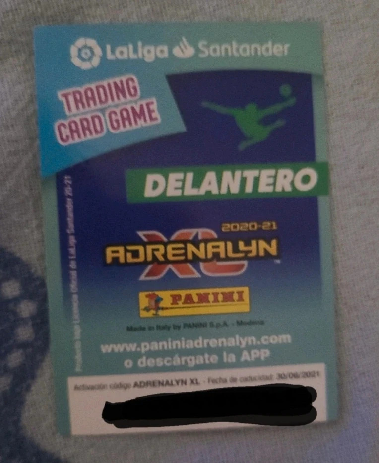 Benzema Balón de Oro - Adrenalyn XL 2020-21 - Real Madrid – Adrenalyn 2