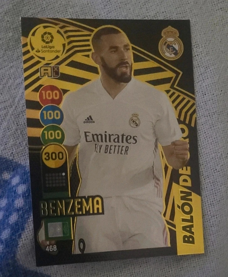 Benzema Balón de Oro - Adrenalyn XL 2020-21 - Real Madrid