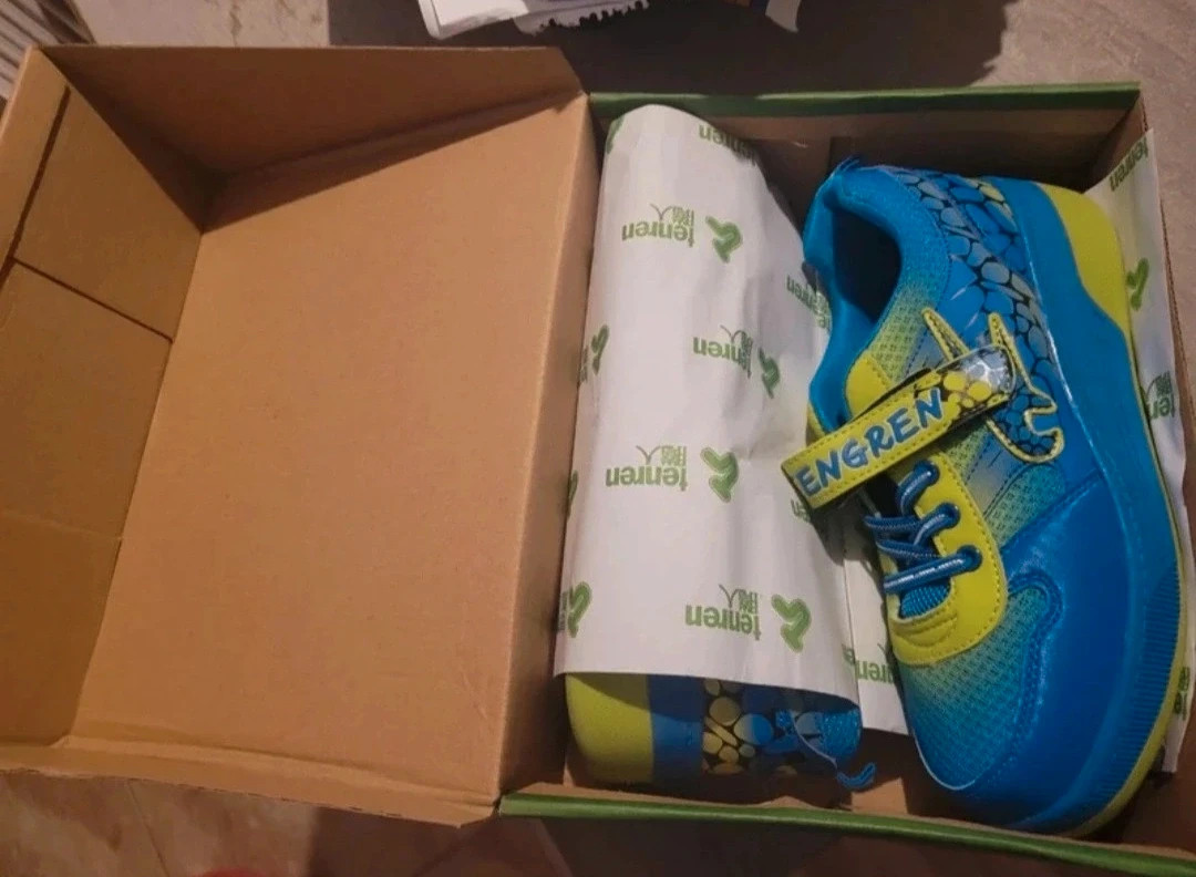 Zapatillas con ruedas tengren – Azul y Lima - Talla 38 con caja – tengren – taille 38 3