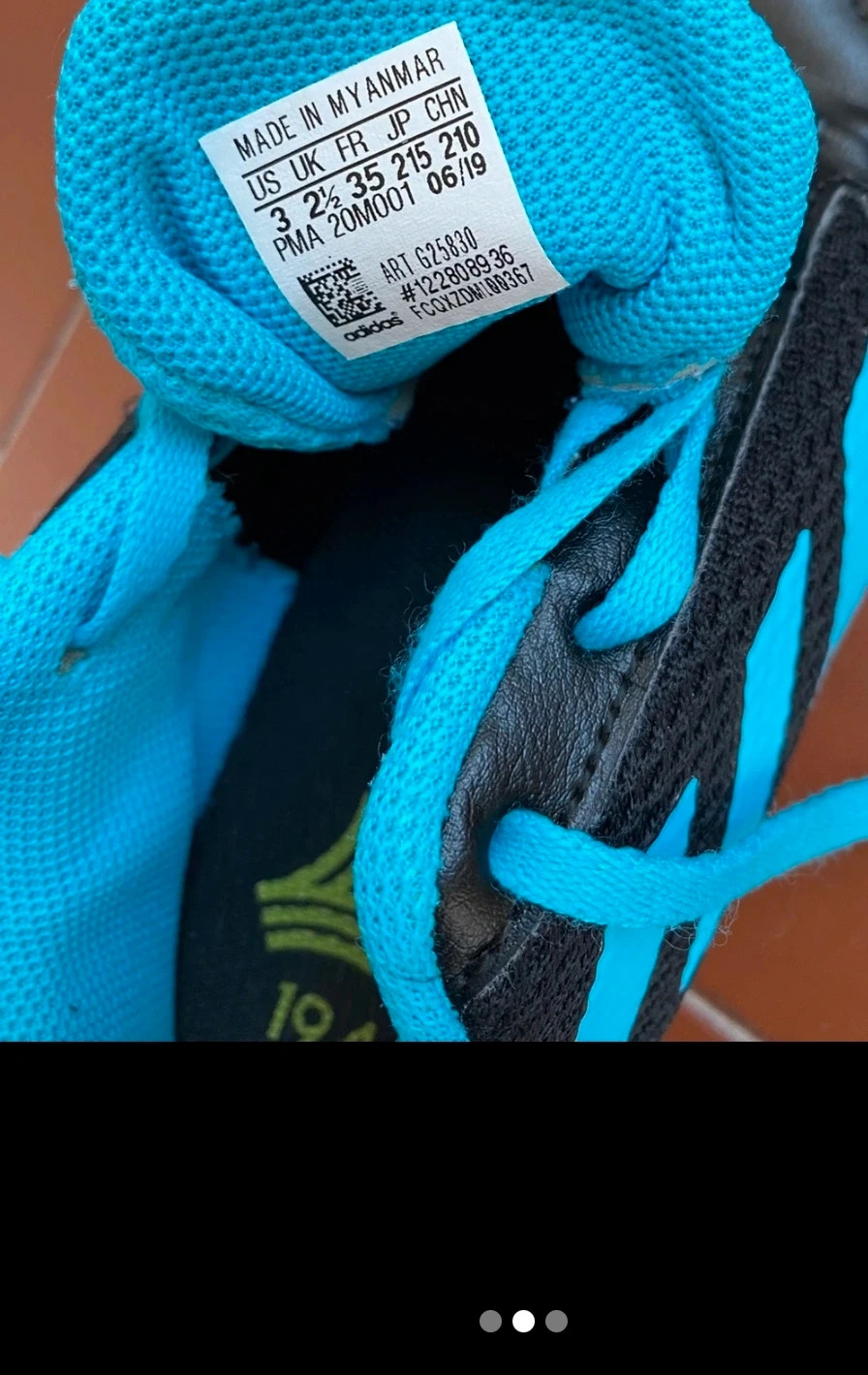 Botas de fútbol niño sala – adidas – taille 35 3