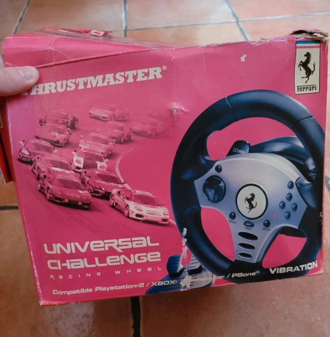 Volante Thrustmaster Universal Challenge Ferrari – Thrustmaster