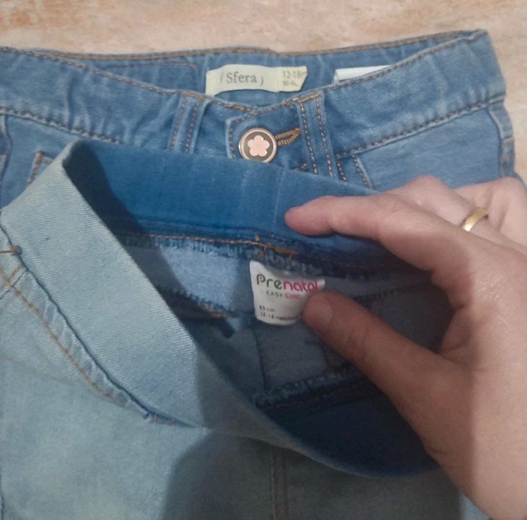 Pantalones vaqueros de niña – sfera, prenatal, Pep&co, so cute – taille 12-18 mois / 80 cm 3