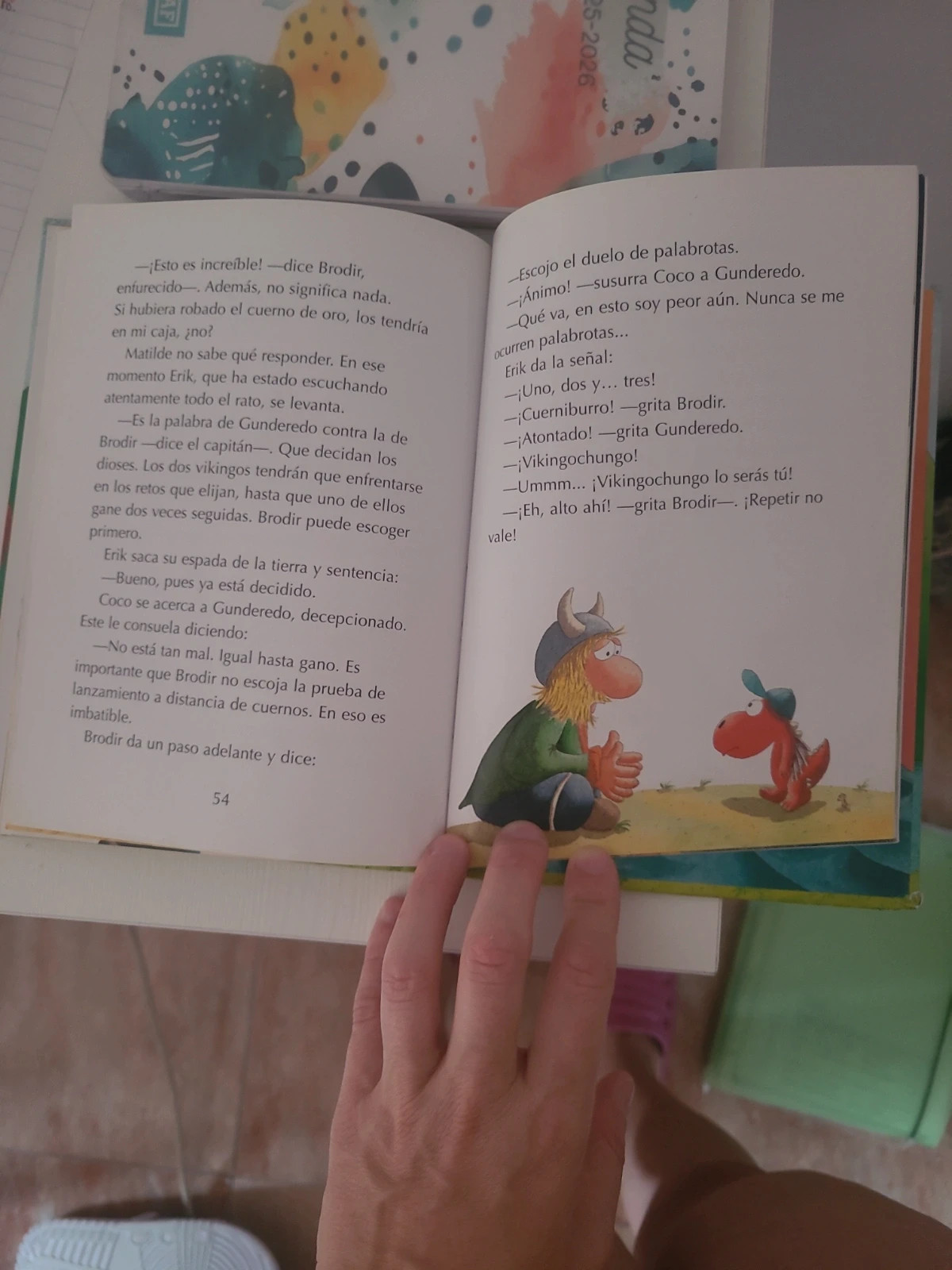 Libro el pequeño dragon coco y los vikingos 3