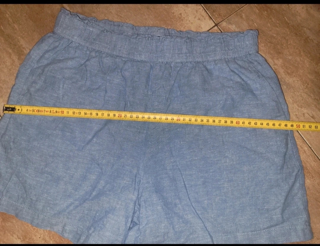 Shorts azules ligeros efecto lino dunnes stores talla s – Dunnes Stores – taille S / 36 / 8 3