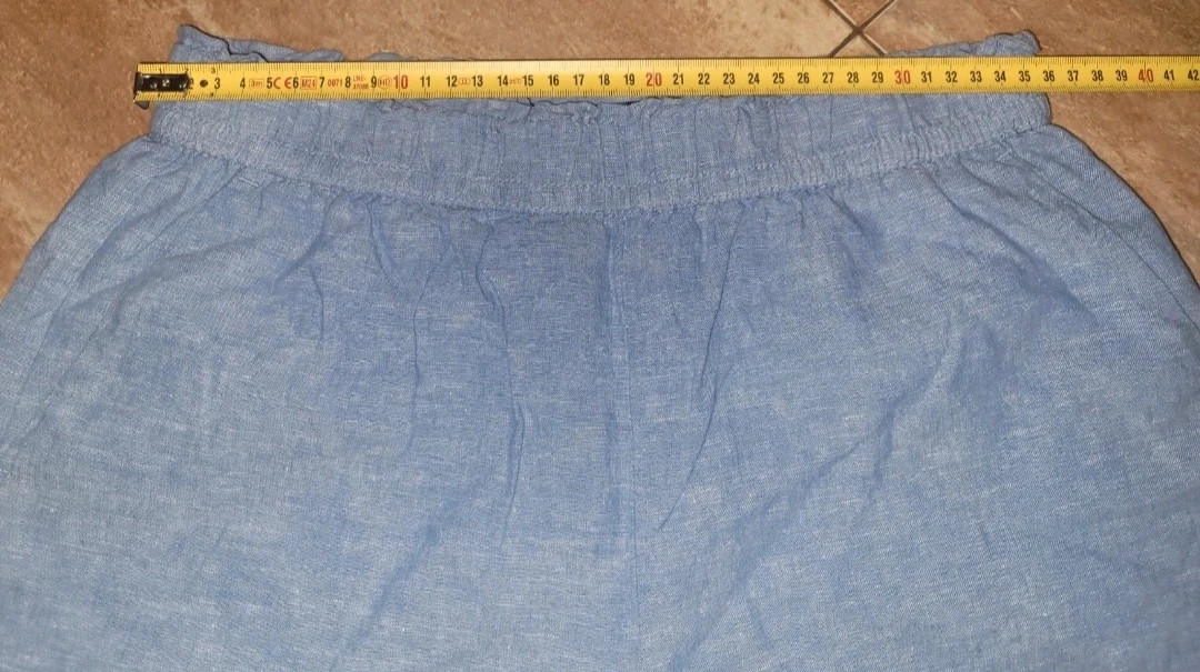 Shorts azules ligeros efecto lino dunnes stores talla s – Dunnes Stores – taille S / 36 / 8 5