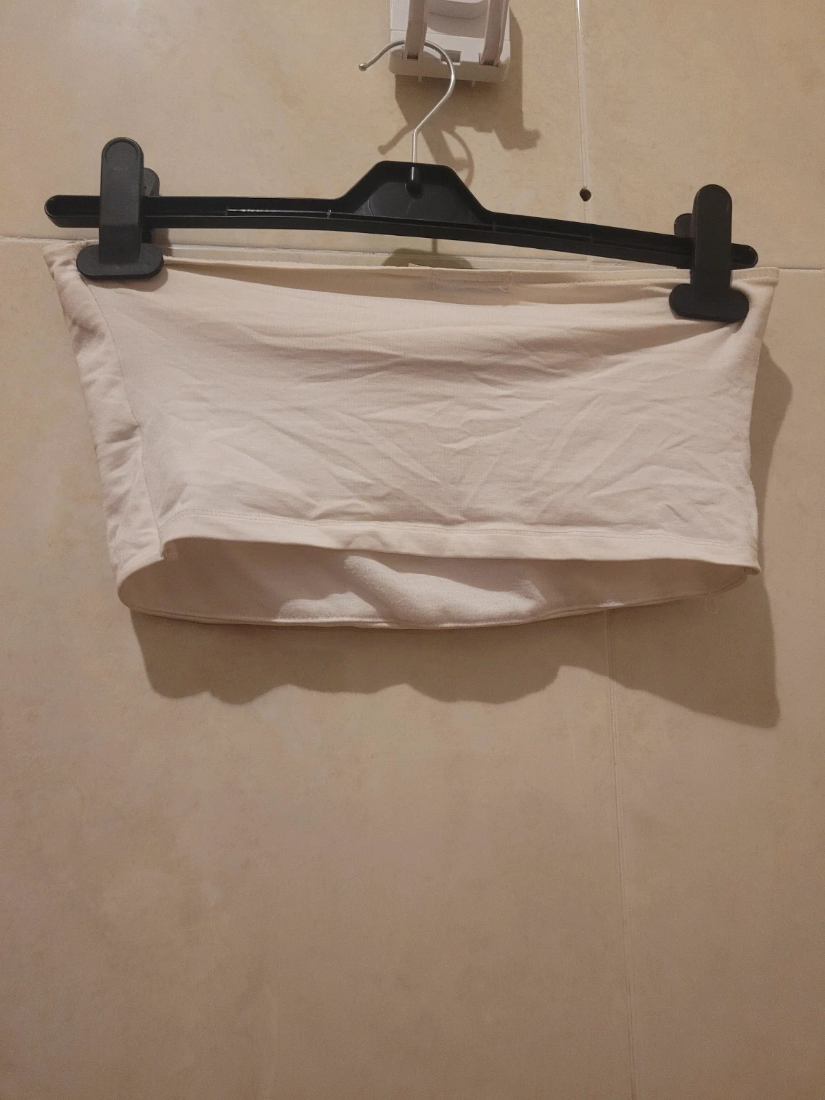 Top palabra de honor blanco elástico Stradivarius Talla M – Stradivarius – taille M / 38 / 10 2