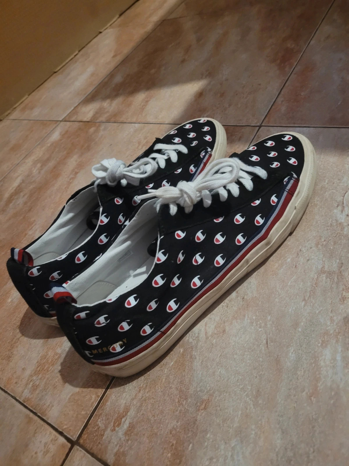 Zapatillas Champion negras con estampado logo nuevas talla 45 – Champion – taille 45 4