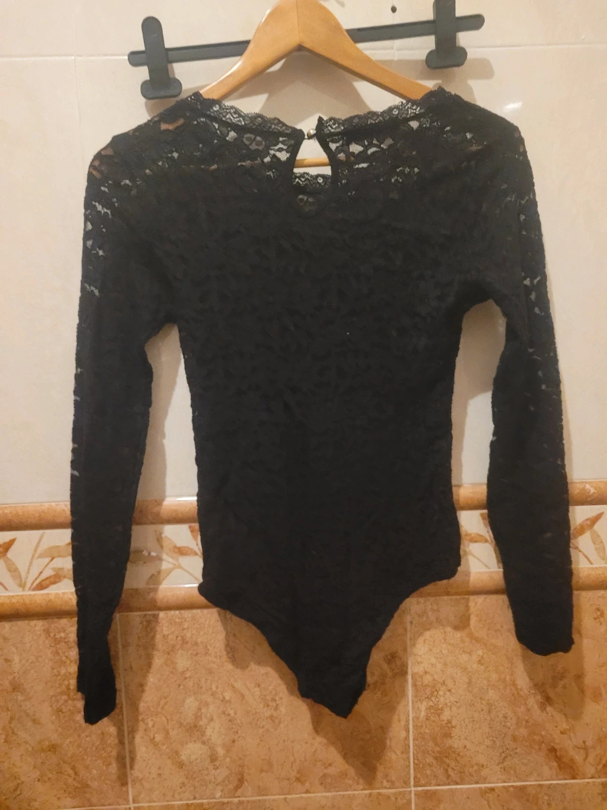 Body negro de encaje - Talla S - – Inside – taille S / 36 / 8 2