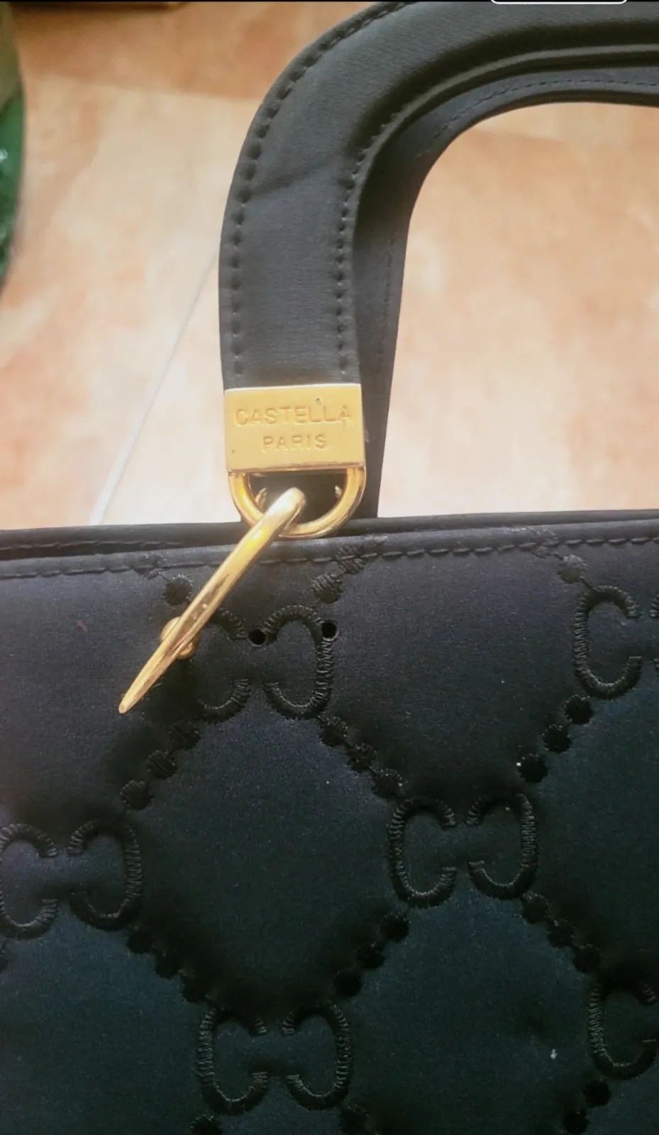 Bolso de mano negro castellar París  – Castella paris – taille S 5