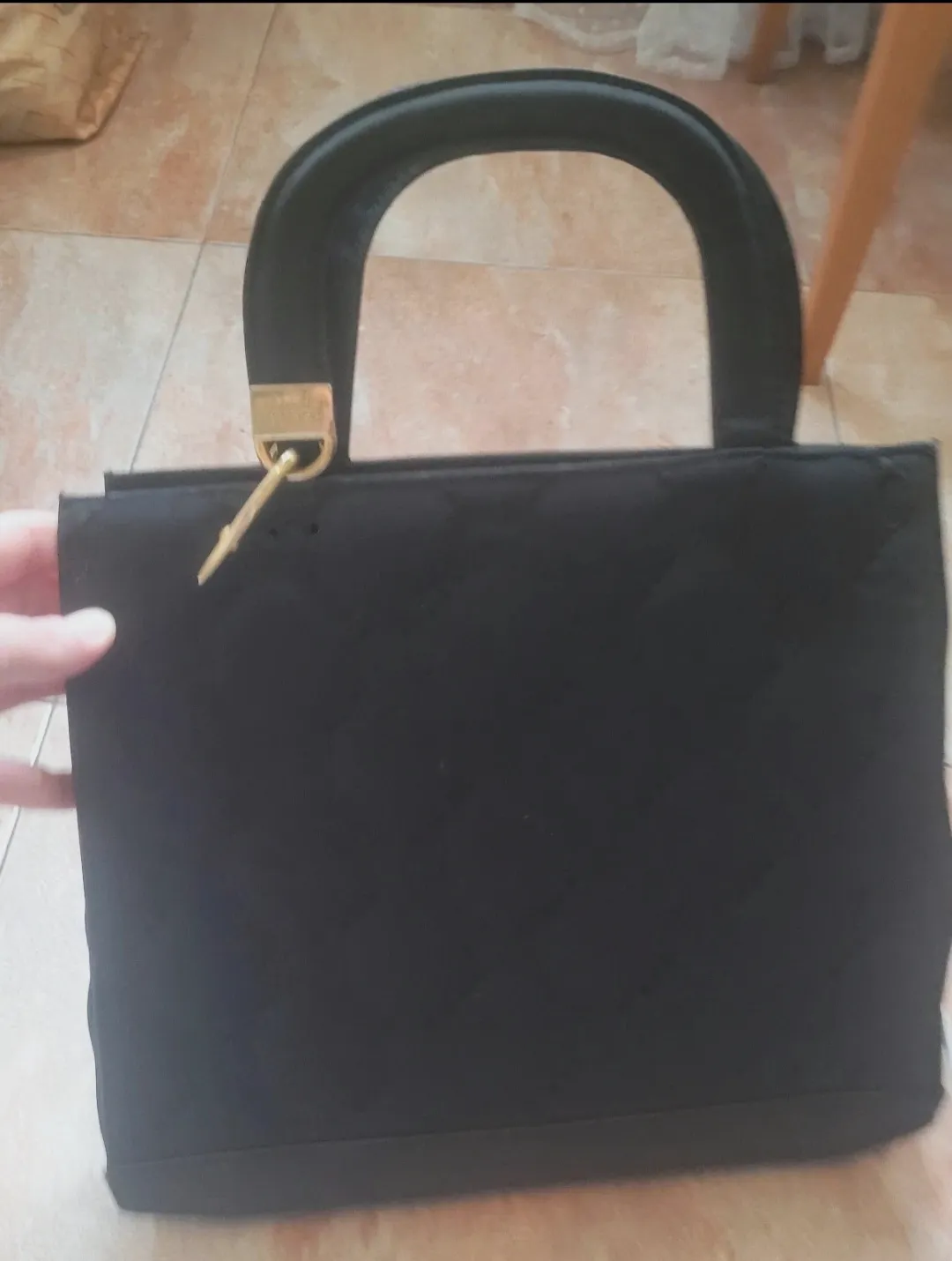 Bolso de mano negro castellar París  – Castella paris – taille S 2
