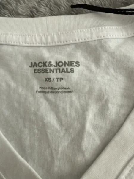 Camiseta Jack & Jones blanca – Jack & Jones – taille XS 2