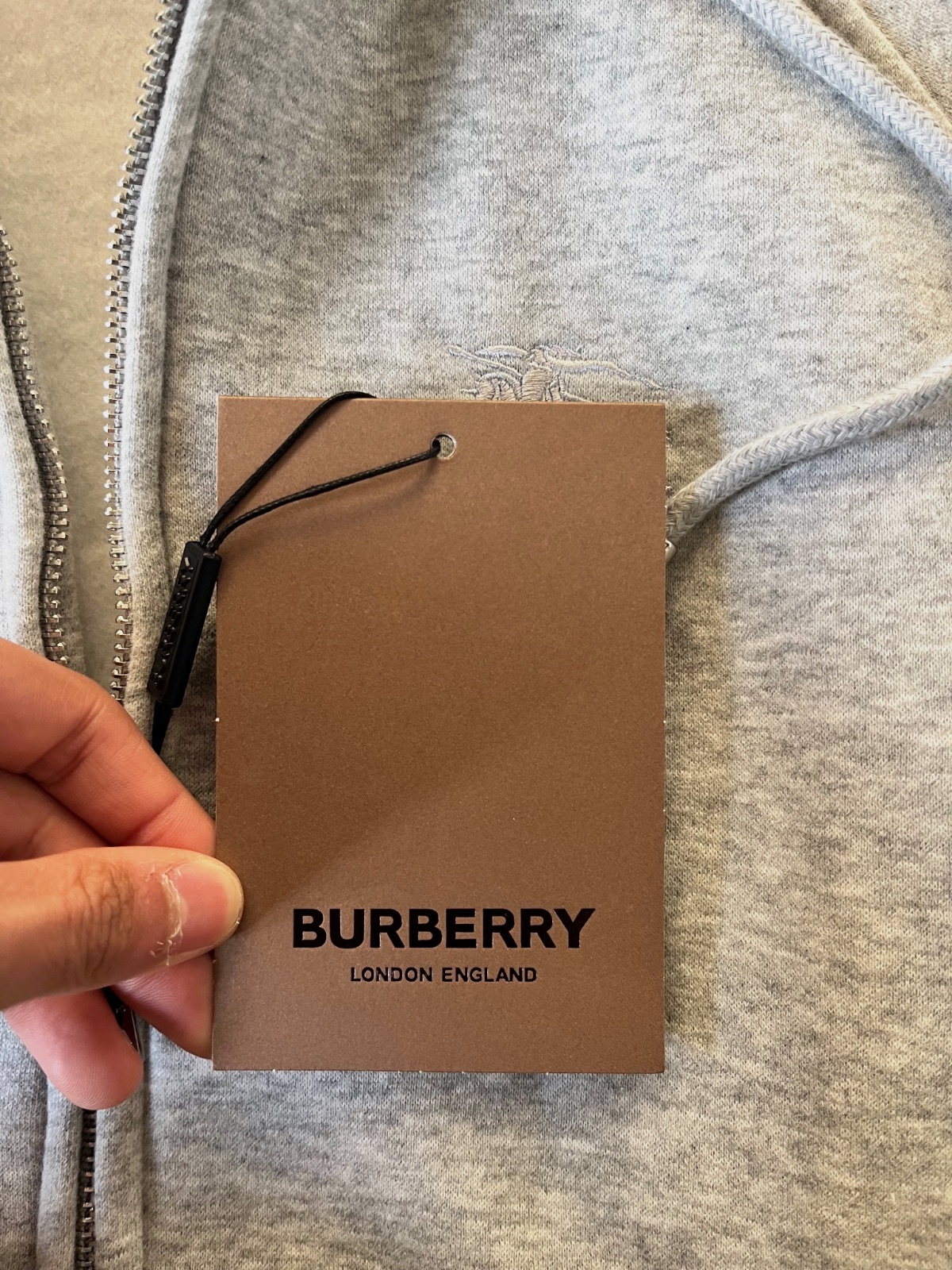 Gilet Burbery gris – Kiabi – taille XS 7