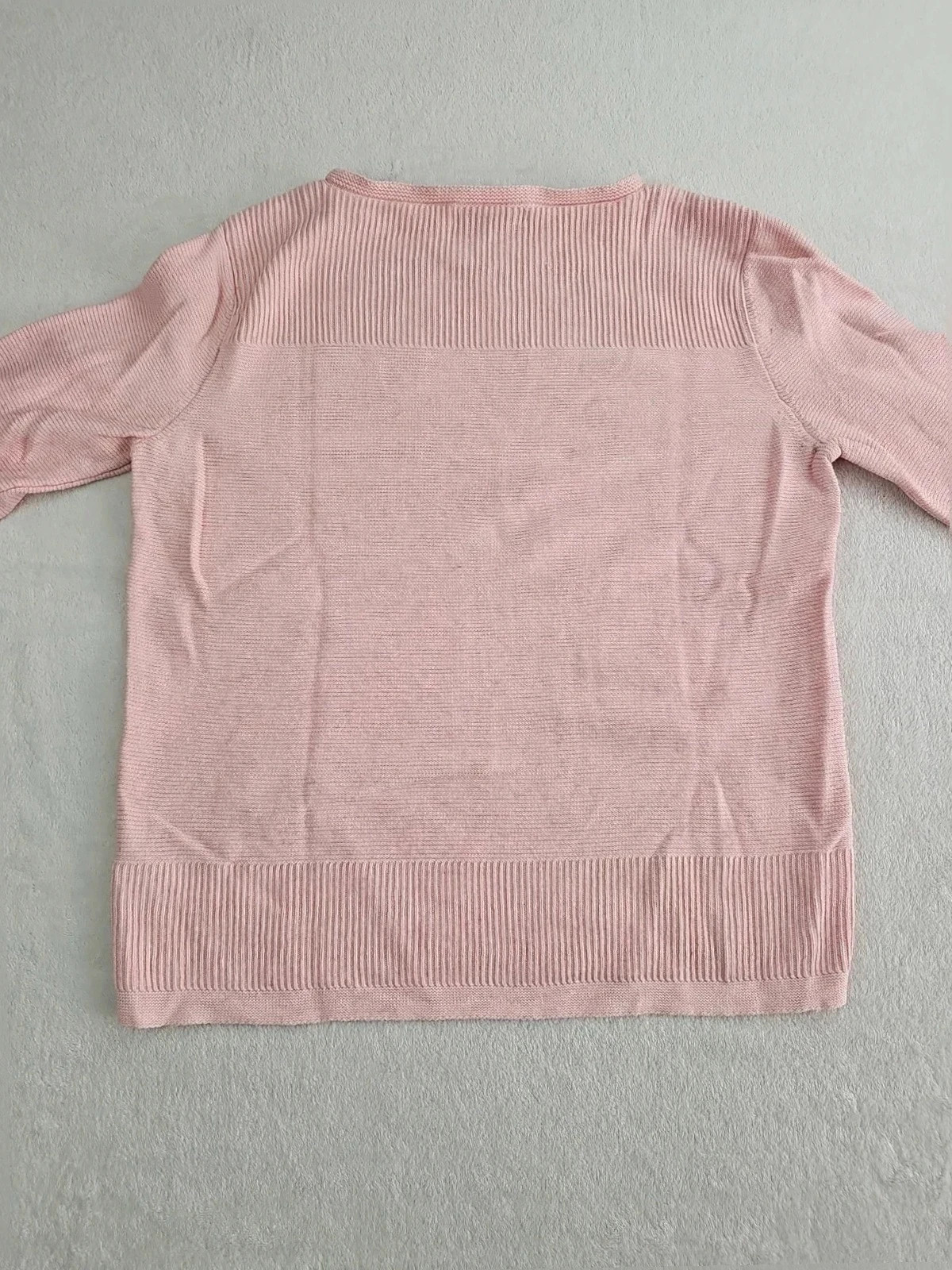 Pull col rond rose Pâle Ralph Lauren - S – Ralph Lauren – taille S / 36 / 8 5
