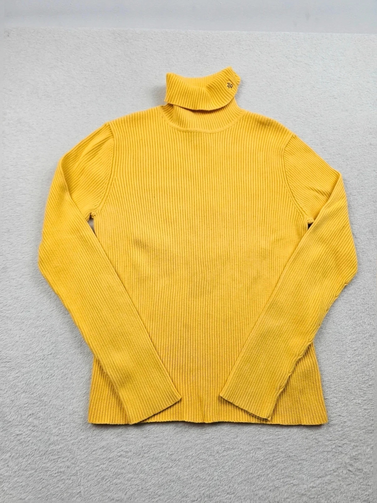Pull col Roulé Ralph lauren Jaune M