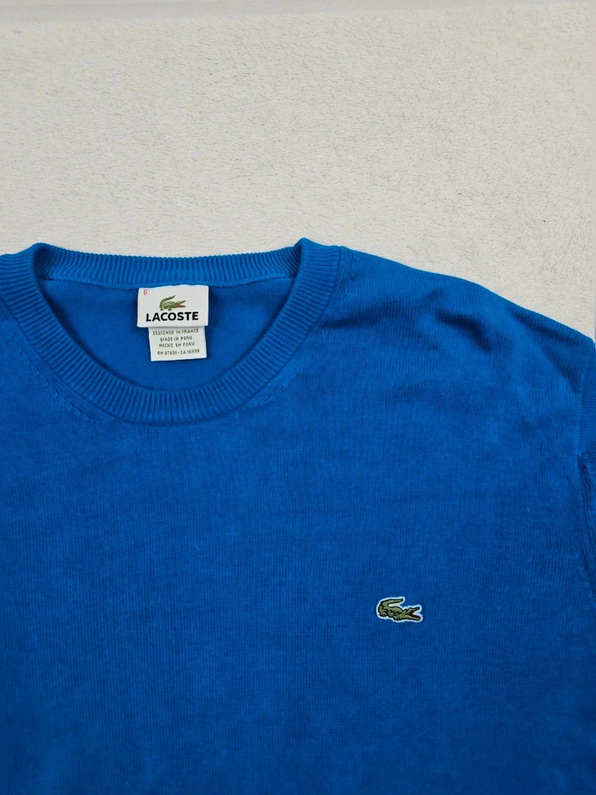 Pull lacoste Bleu Taille 6 / XL – Lacoste – taille XL 3
