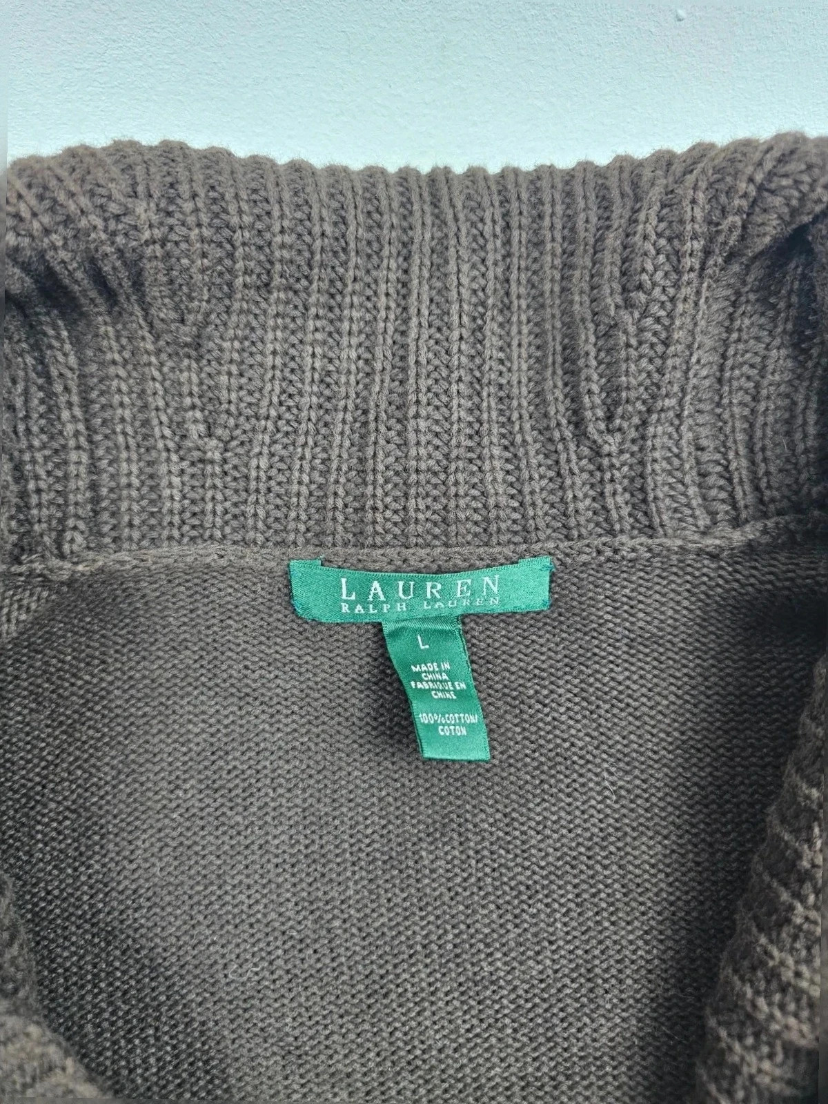 Gilet chaud Ralph Lauren Marron L – Ralph Lauren – taille L / 40 / 12 2