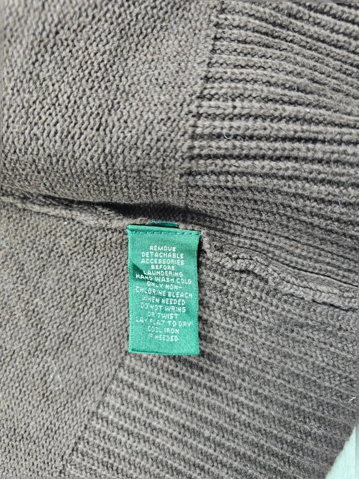 Gilet chaud Ralph Lauren Marron L – Ralph Lauren – taille L / 40 / 12 4