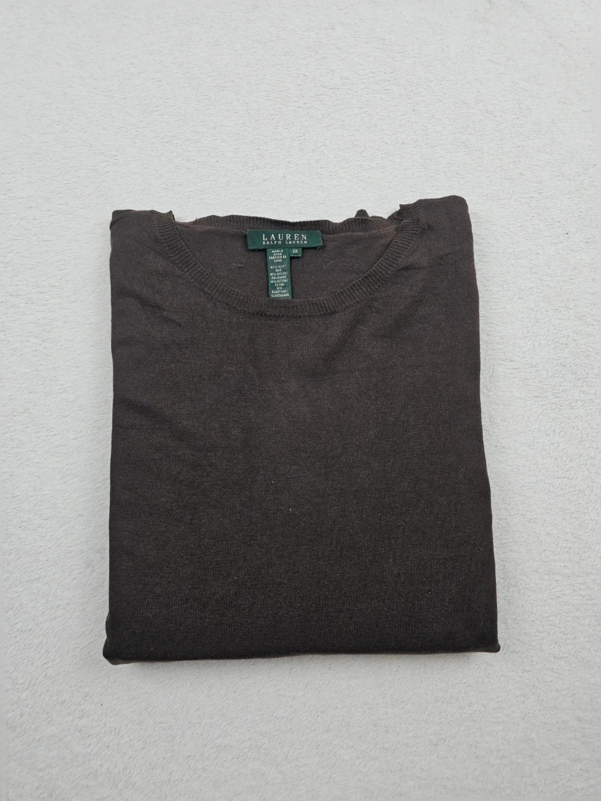 Pull / sweater Ralph lauren marron 2X