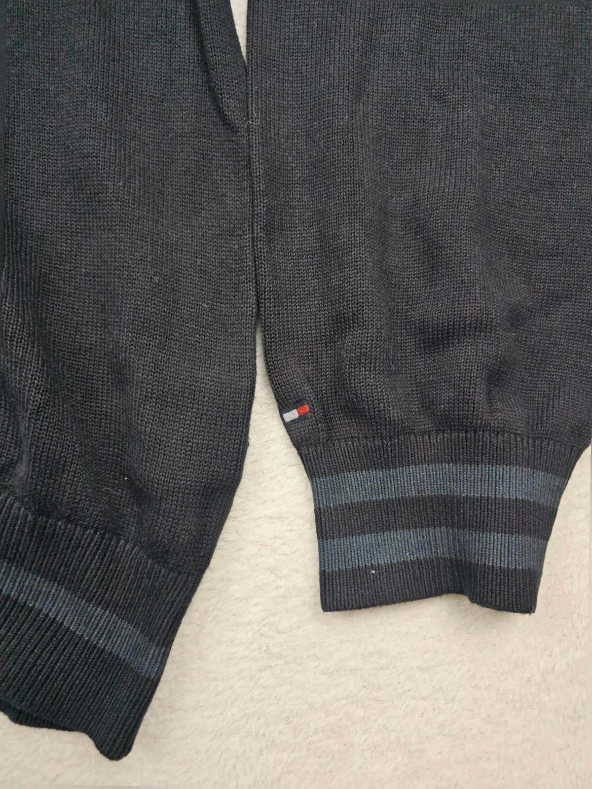 Veste full zip tommy hilfiger Noir / bleu taille XL – Tommy Hilfiger – taille XL 5