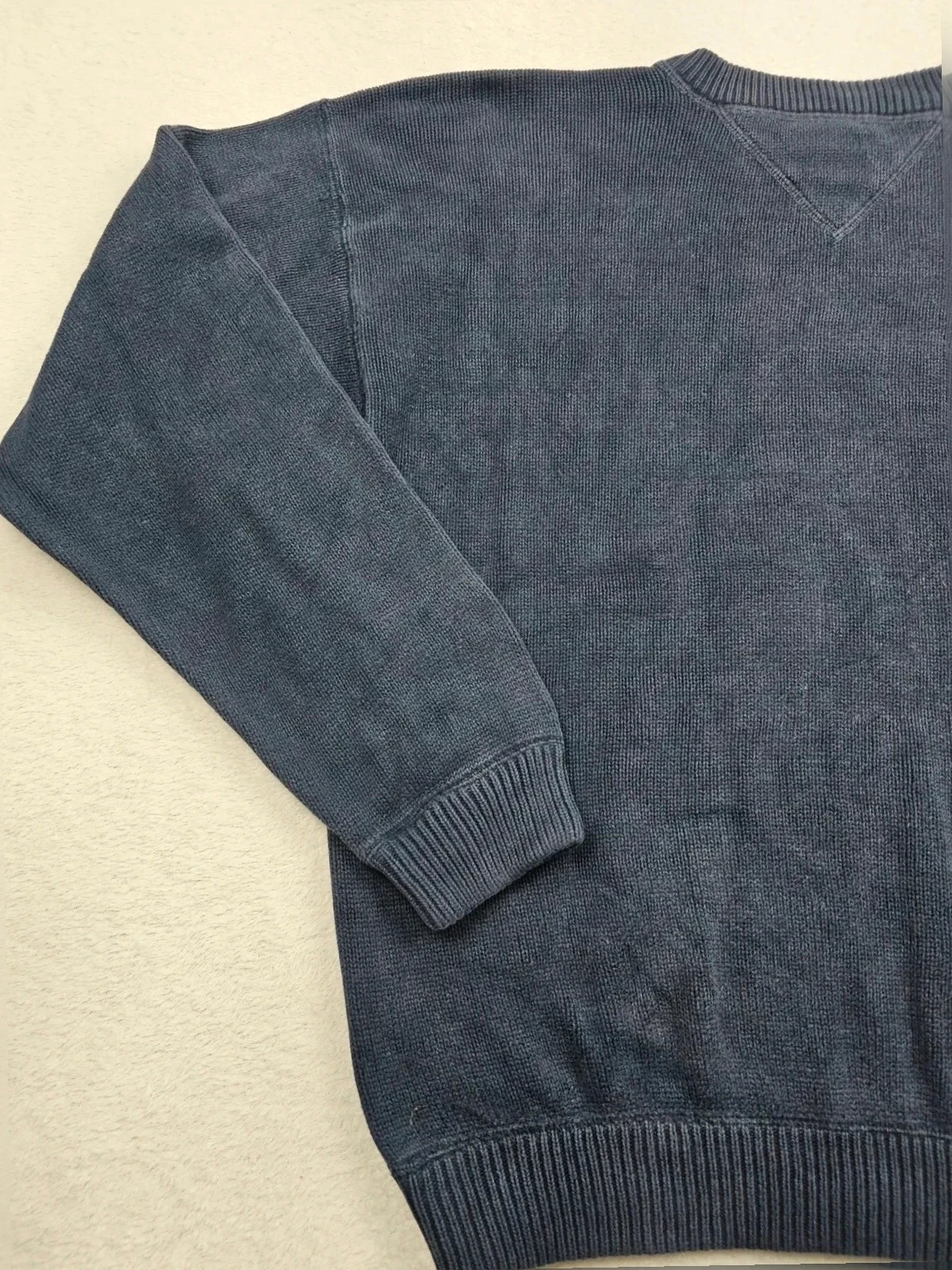 Pull vintage / Vintage sweater Tommy hilfiger Bleu Marine L – Tommy Hilfiger – taille L 4