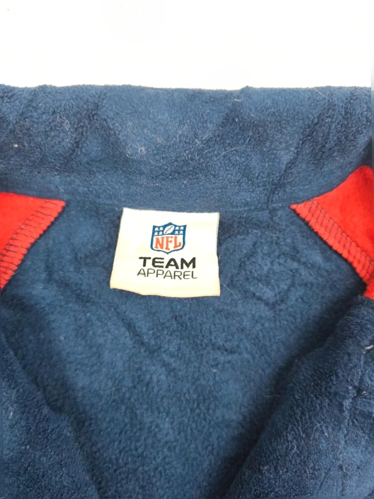 Veste polaire Zippée NFL bleu et Rouge XL – NFL – taille XL 3