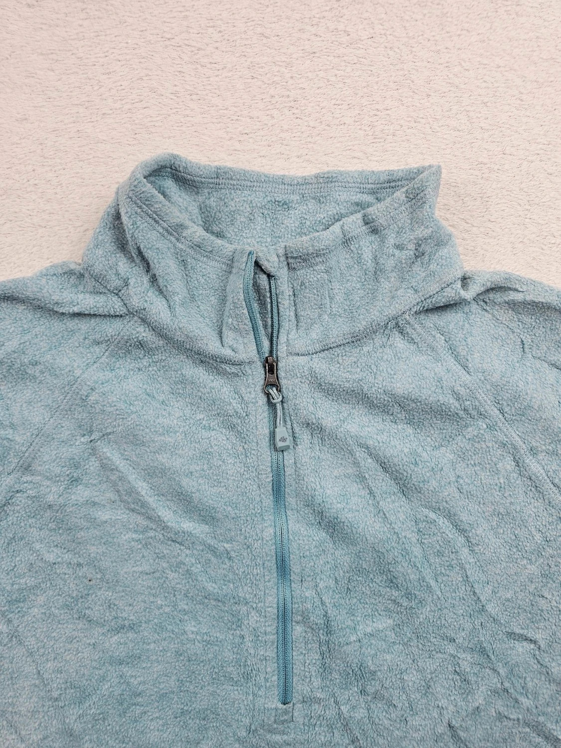 Veste polaire Eddie Bauer outdoor col zippé manches raglan demi-zip bleu Femme taille L – Eddie Bauer – taille L / 40 / 12 2