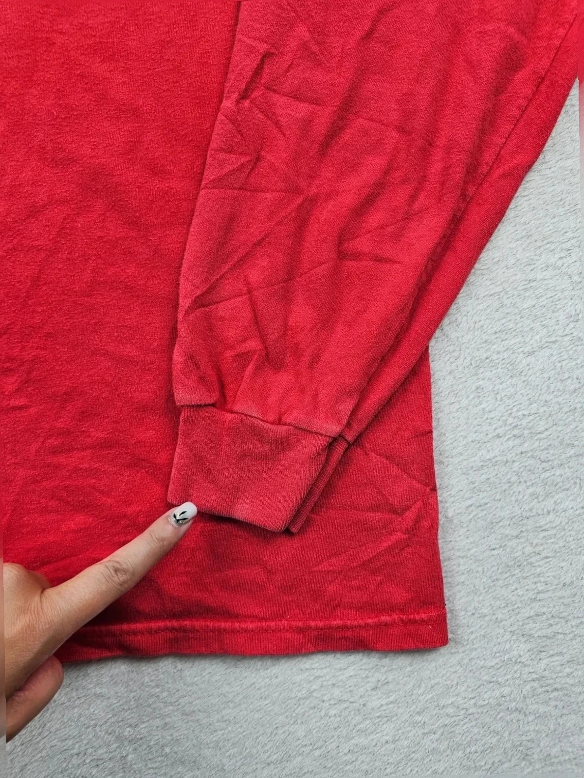 Pull Champion Rouge brodé XL – Champion – taille XL 3