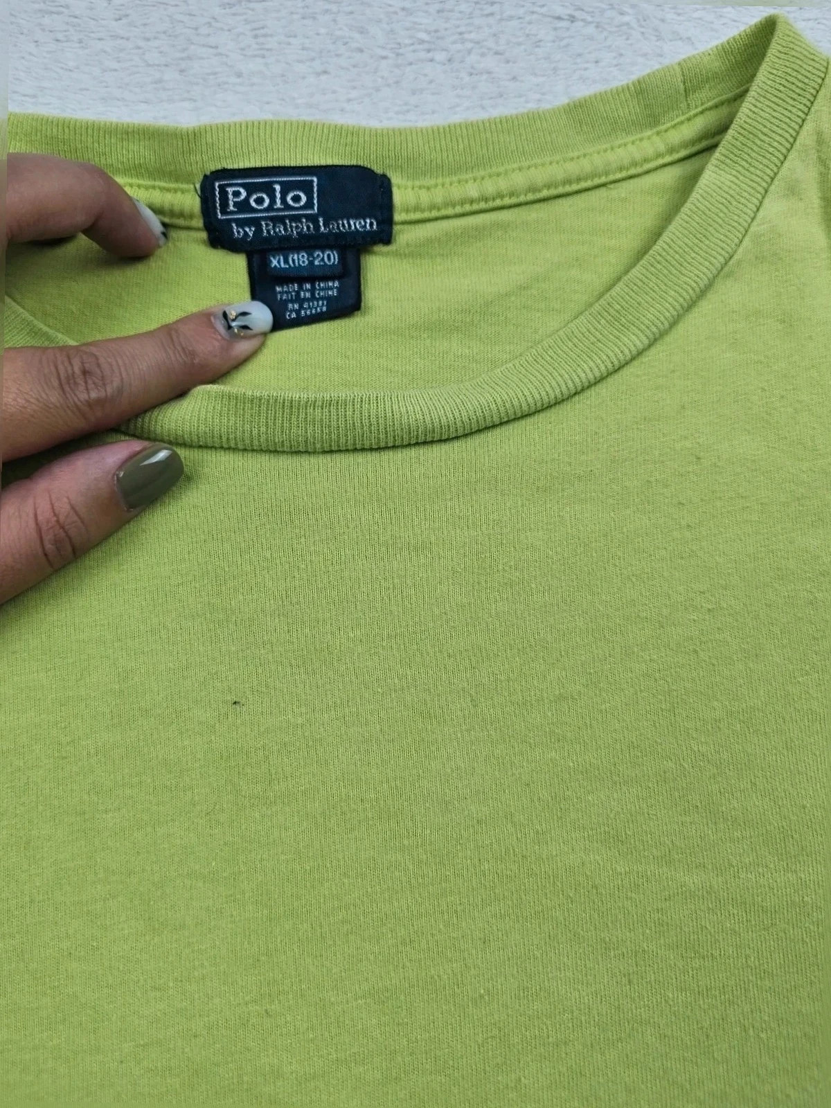 Polo by ralph Lauren t-shirt Vert XL – Polo Ralph Lauren – taille XL 4