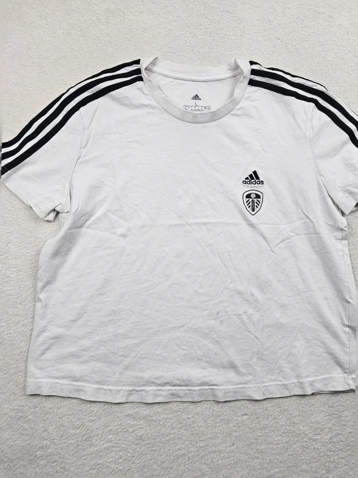 T-shirt Adidas l blanc et Noir