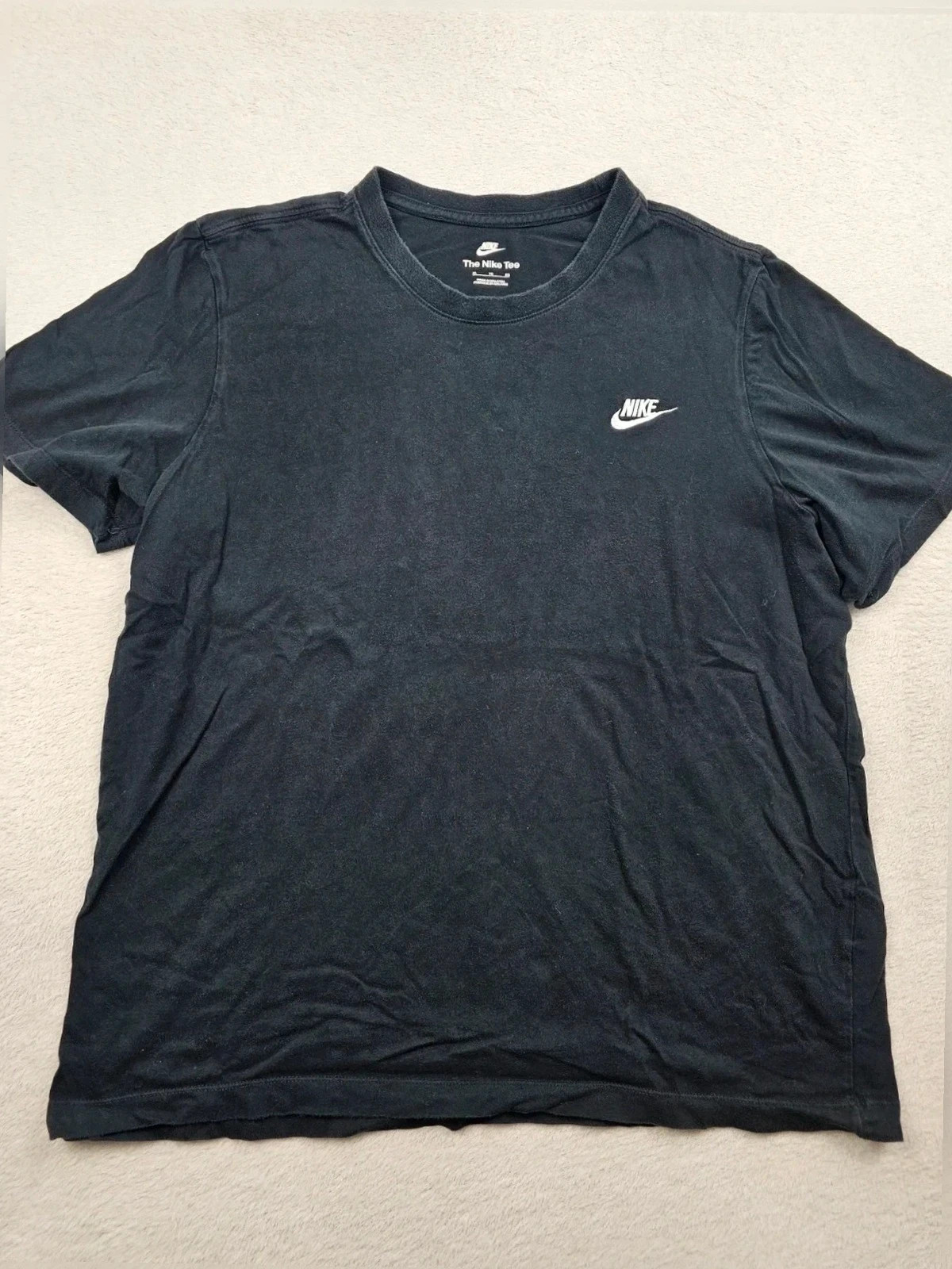 T-shirt Nike logo Brodé noir XL