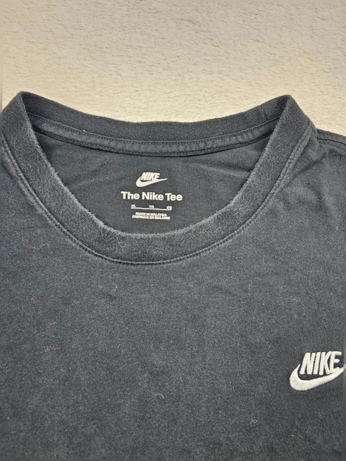 T-shirt Nike logo Brodé noir XL – Nike – taille XL 2