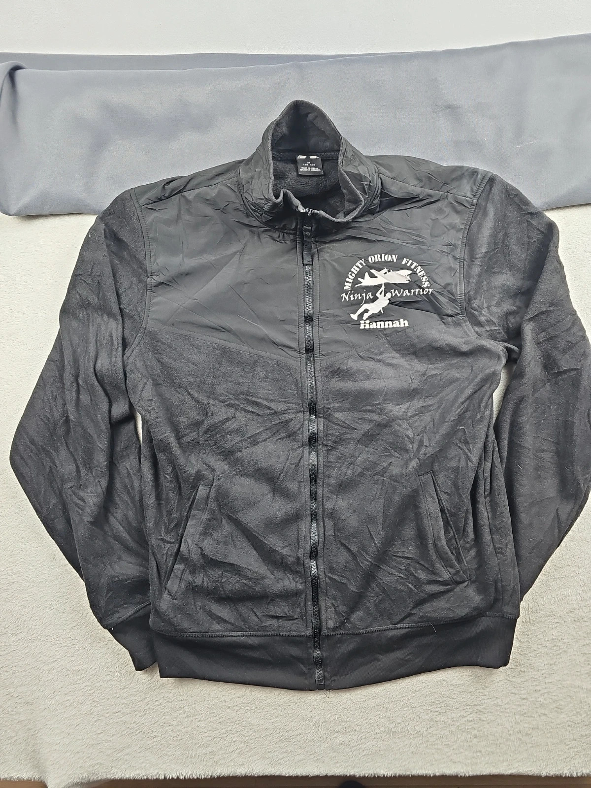 Russell veste polaire noire zippée style sport M
