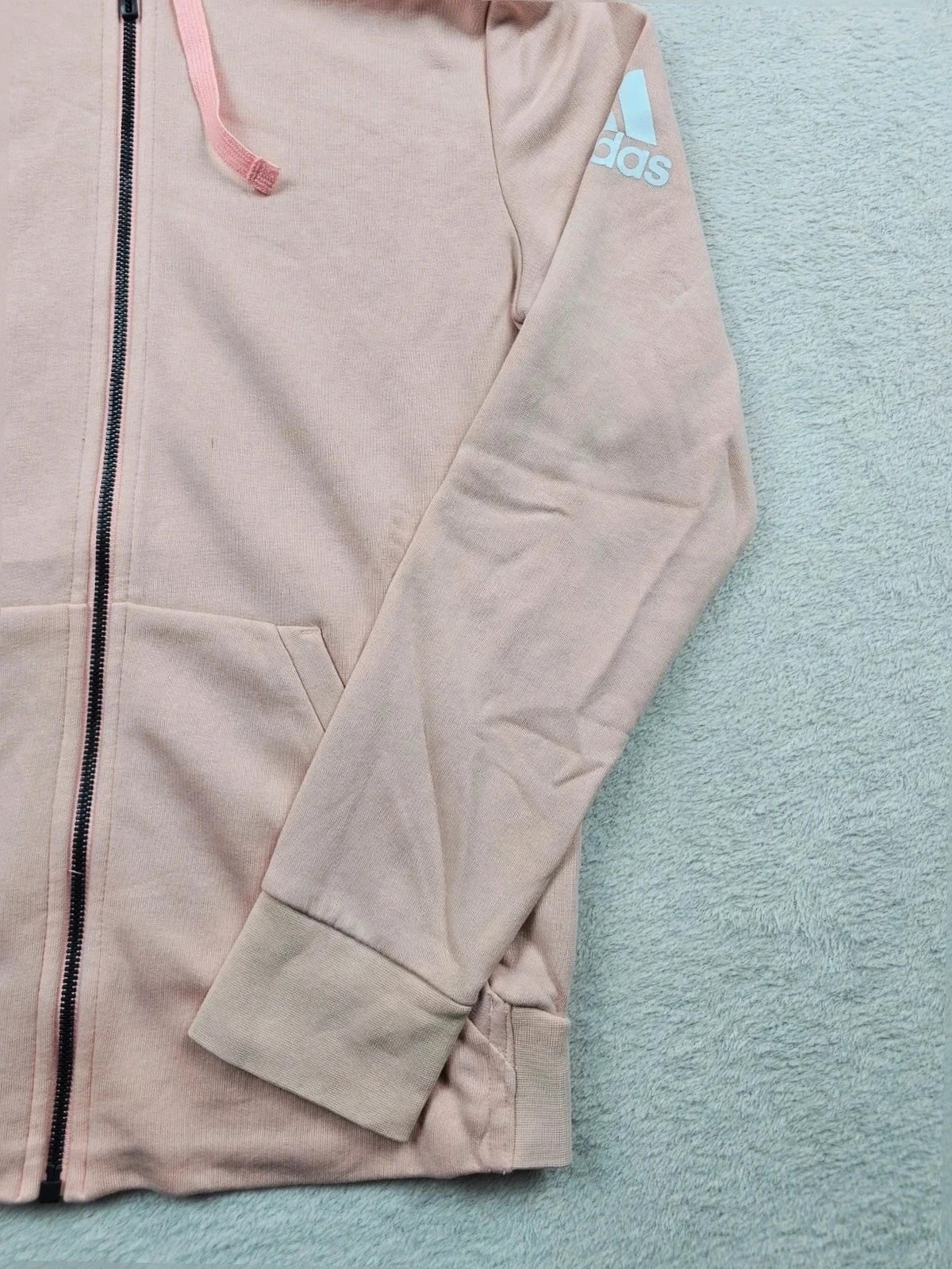 Veste Adidas rose À Capuche Zippée M – adidas – taille M / 38 / 10 2