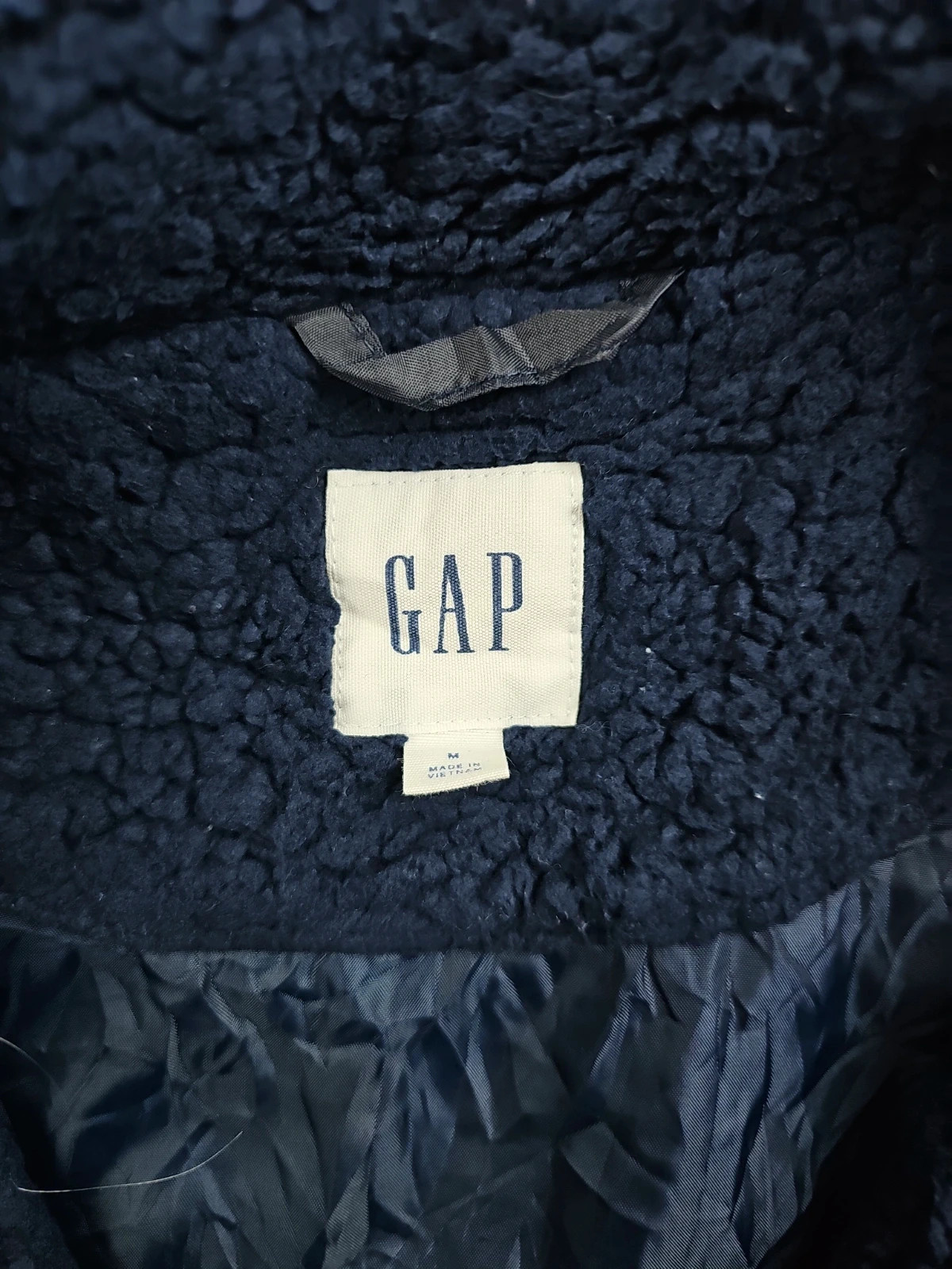 Gap Manteau Veste Teddy Bleu Marine Taille M – GAP – taille M 2