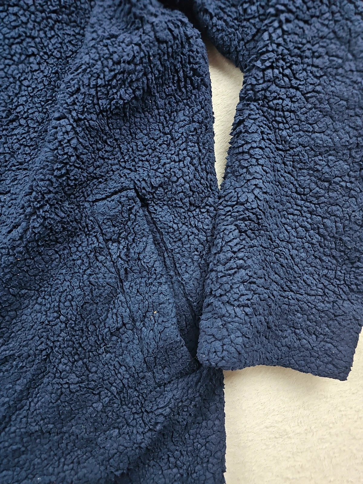 Gap Manteau Veste Teddy Bleu Marine Taille M – GAP – taille M 4