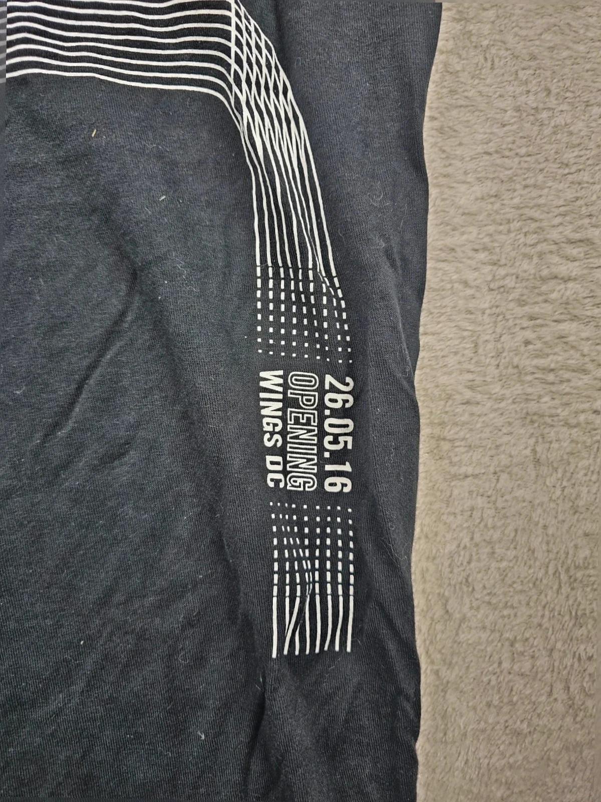 T-shirt Nike Noir "Opening wings dC" Manches Courtes M – Nike – taille M 3