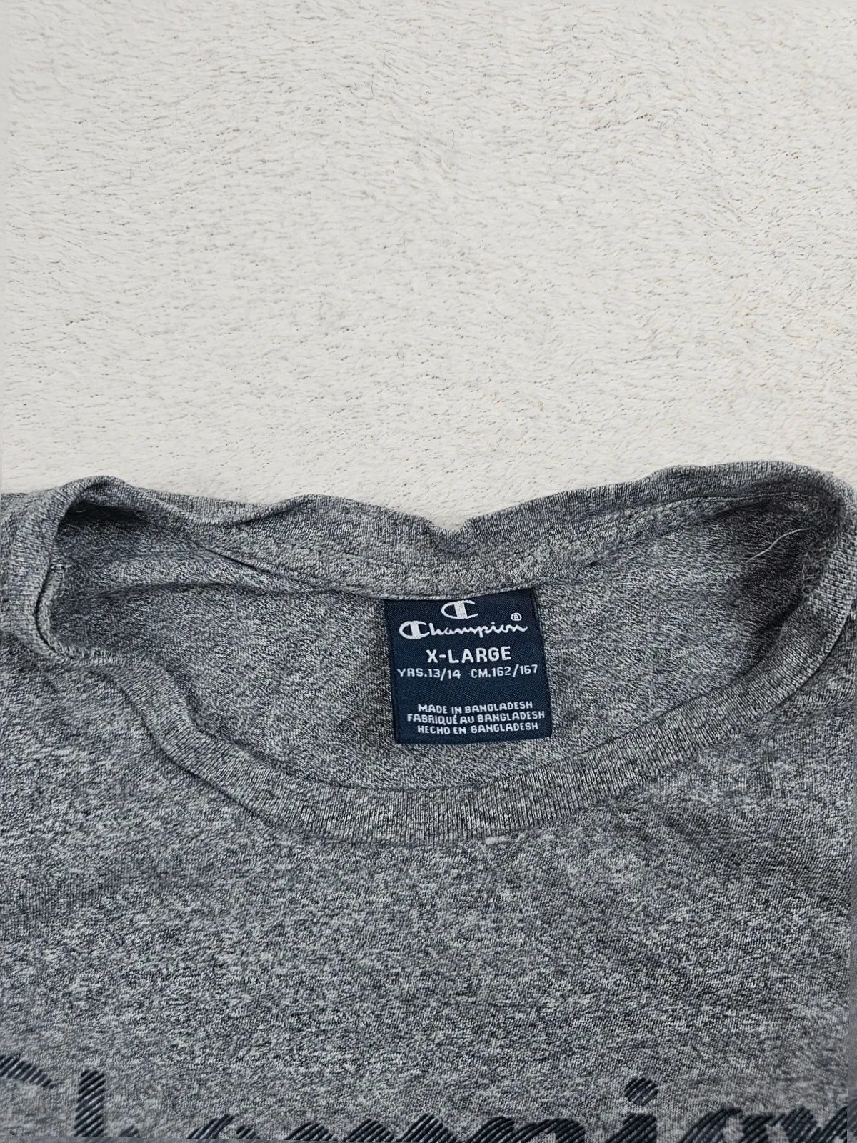 T-shirt champion gris XL – Champion – taille XL 3