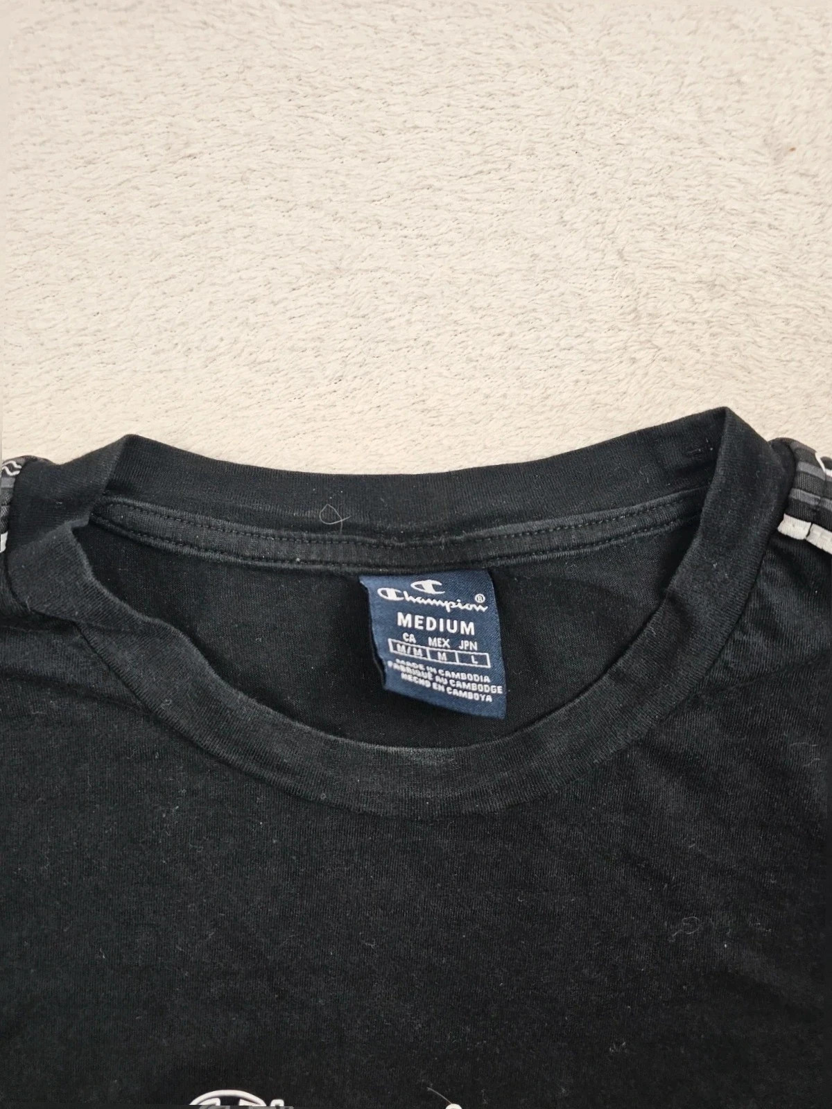 T-shirt Champion Noir M – Champion – taille M 2