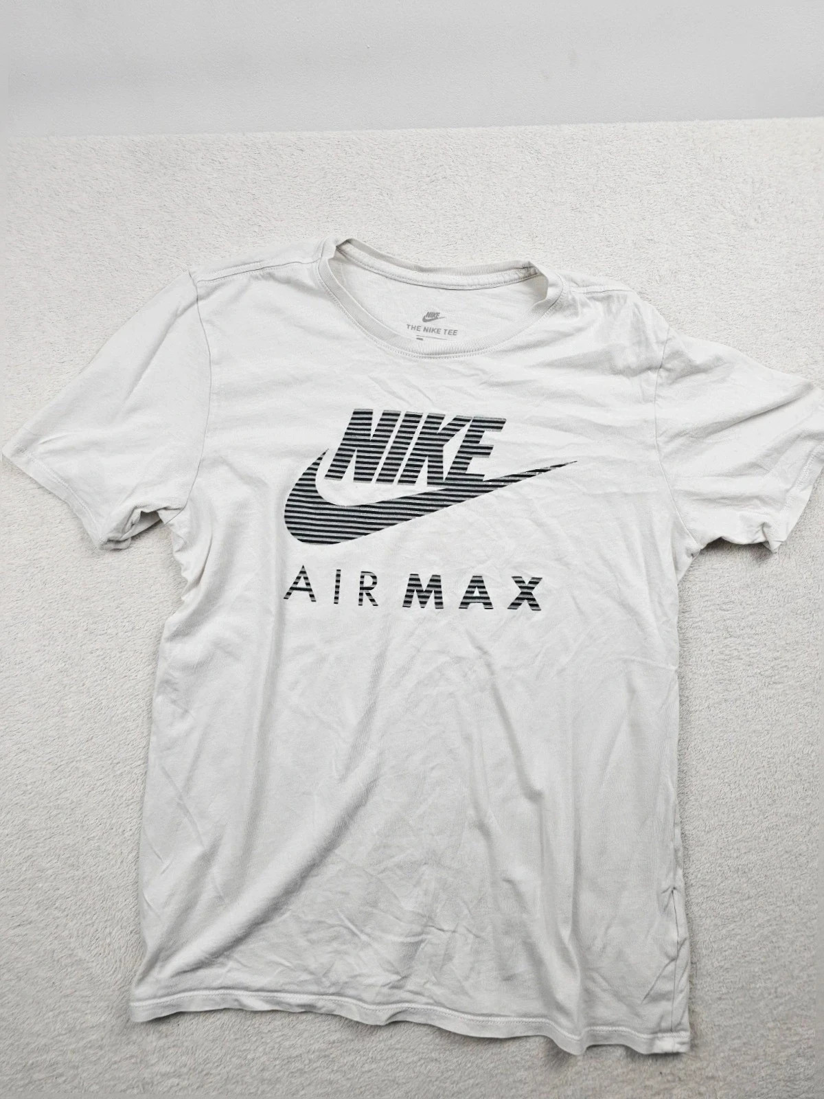 T-shirt Nike Air max "The Nike Tee" blanc / Noir / Gris M